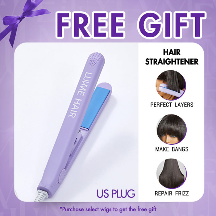 Glueless Loose Wave 5X5 Closure Human Hair Wig with Bangs | 10"-28"