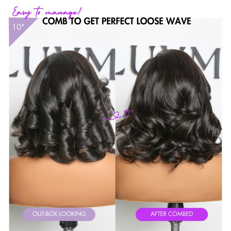 Glueless Body Wave 13X4 Frontal Human Hair Wig - Highlight | 10"-28"