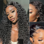 Glueless Curly T-Part Lace Human Hair Wig - Blonde Pre-Plucked | 10"-28"