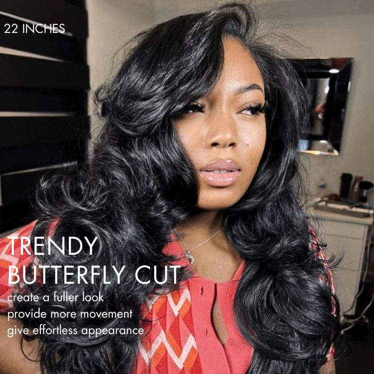 Glueless HD Lace Layered T-Part Lace Human Hair Wig - Red | 10"-28"