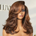 Glueless HD Lace Pixie T-Part Lace Human Hair Wig - Red | 8"-14"