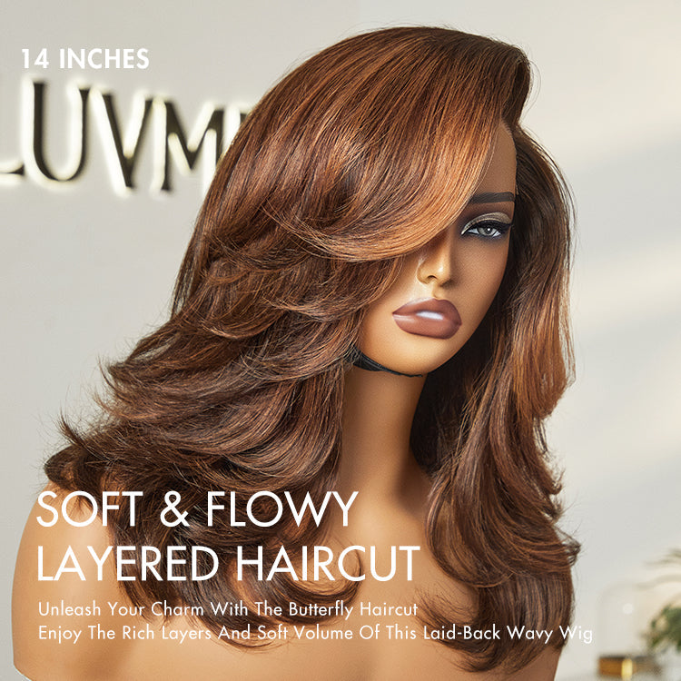 Glueless HD Lace Pixie T-Part Lace Human Hair Wig - Red | 8"-14"