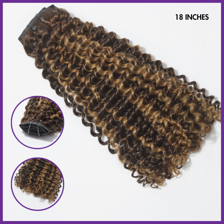 Loose Wave Human Hair Wig - Highlight | 10"-28"
