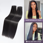 Kinky Straight Human Hair Wig | 10"-28"