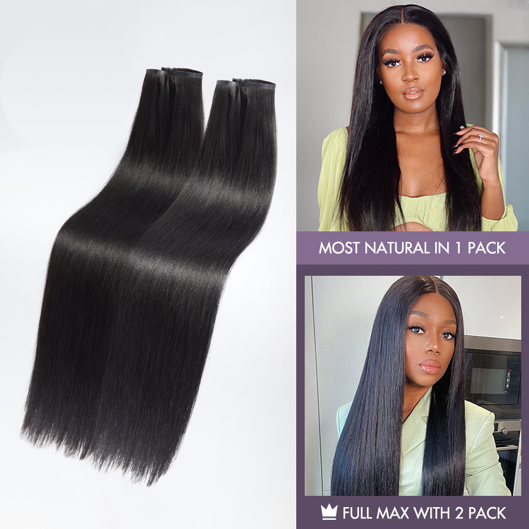 Kinky Straight Human Hair Wig | 10"-28"