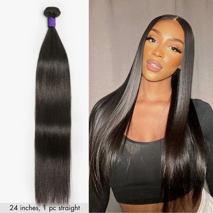 Straight 100% Virgin Human Hair Bundles - Blonde | 12"-30"