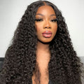 Glueless Curly 4X4 Closure Human Hair Wig | 8"-14"