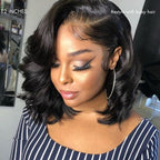 Glueless Body Wave 13X4 Frontal Human Hair Wig - Highlight | 10"-28"