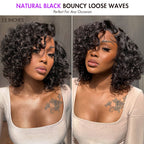 Glueless HD Lace Loose Wave T-Part Lace Human Hair Wig - Blonde | 10"-28"