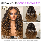 Glueless HD Lace Curly U-Part Human Hair Wig - Red | 10"-28"
