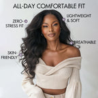 Glueless HD Lace Body Wave T-Part Lace Human Hair Wig - Blonde | 10"-28"