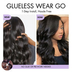 Glueless HD Lace Body Wave T-Part Lace Human Hair Wig | 10"-28"