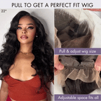 Glueless HD Lace Body Wave T-Part Lace Human Hair Wig - Blonde | 10"-28"