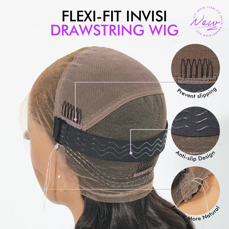 Glueless HD Lace Body Wave T-Part Lace Human Hair Wig - Blonde | 10"-28"