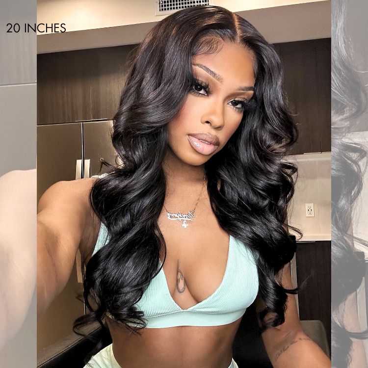 Glueless Kinky Straight V-Part Human Hair Wig | 8"-14"