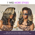 Glueless HD Lace Layered T-Part Lace Human Hair Wig - Red | 10"-28"