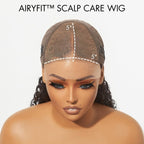 Glueless Curly T-Part Lace Human Hair Wig - Highlight | 10"-28"