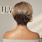 Glueless HD Lace Pixie T-Part Lace Human Hair Wig | 8"-14"