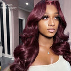 Glueless Layered T-Part Lace Human Hair Wig - Red | 10"-28"