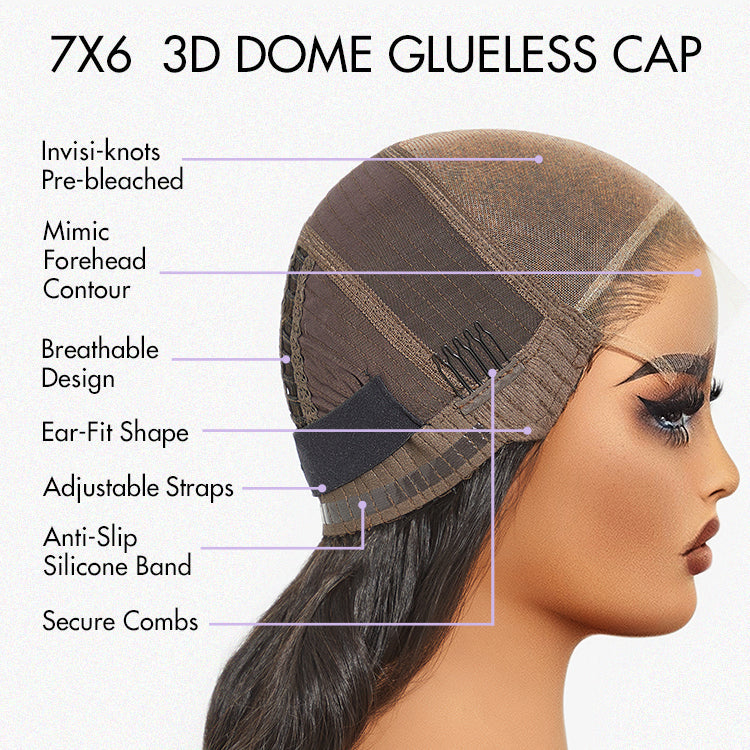 Glueless HD Lace Body Wave T-Part Lace Human Hair Wig - Red | 10"-28"