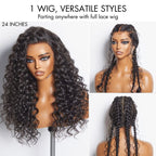 Glueless HD Lace Curly T-Part Lace Human Hair Wig - Blonde | 10"-28"