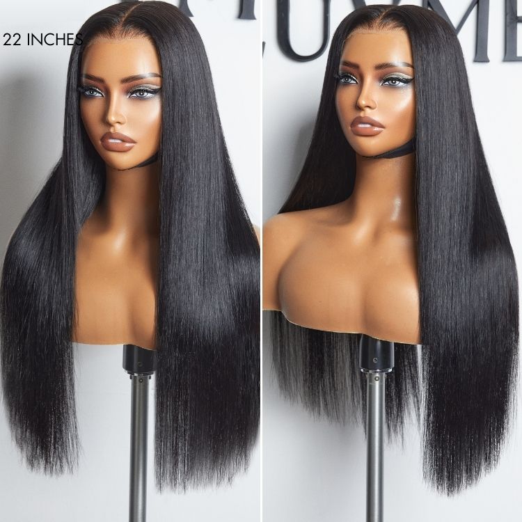 Glueless HD Lace Curly T-Part Lace Human Hair Wig - Blonde | 10"-28"