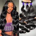 Kinky Straight 100% Virgin Human Hair Bundles - Red | 12"-30"