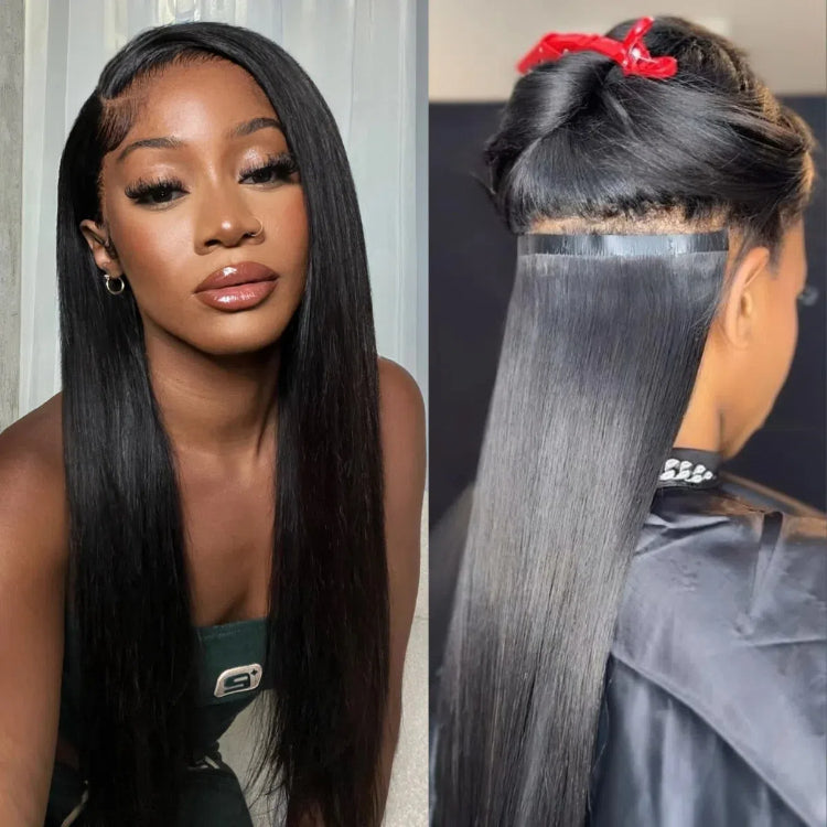 Kinky Straight Human Hair Wig | 10"-28"