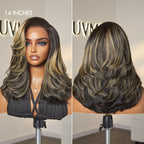 Glueless HD Lace Layered T-Part Lace Human Hair Wig - Red | 10"-28"
