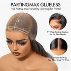 Glueless HD Lace Layered T-Part Lace Human Hair Wig - Red | 10"-28"