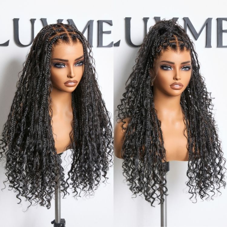 Braided Human Hair Wig | 10"-28"