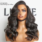 Glueless HD Lace Body Wave T-Part Lace Human Hair Wig - Blonde | 10"-28"