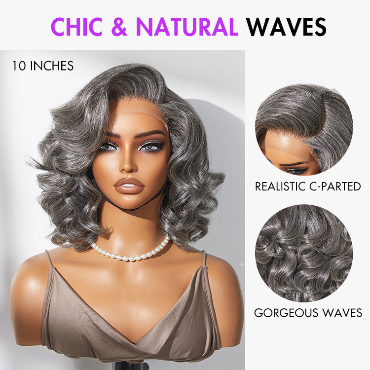 Glueless HD Lace Bob T-Part Lace Human Hair Wig - Highlight | 8"-14"