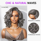 Glueless HD Lace Bob T-Part Lace Human Hair Wig - Highlight | 8"-14"