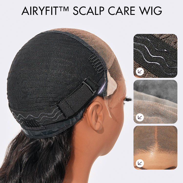 Glueless HD Lace Body Wave T-Part Lace Human Hair Wig - Blonde | 10"-28"