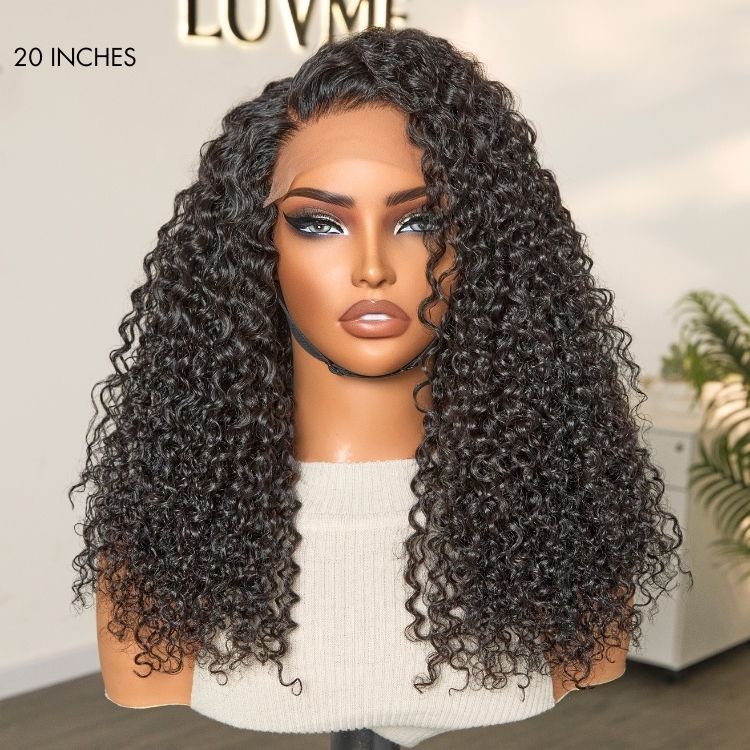 Glueless Water Wave T-Part Lace Human Hair Wig | 10"-28"