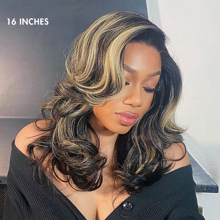 Glueless HD Lace Layered T-Part Lace Human Hair Wig - Red | 10"-28"