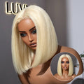 Glueless HD Lace Bob T-Part Lace Human Hair Wig - Red | 8"-14"