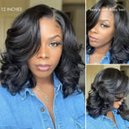 Glueless HD Lace Loose Wave T-Part Lace Human Hair Wig 200% Density | 10"-28"