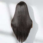 Glueless HD Lace Layered T-Part Lace Human Hair Wig - Grey | 8"-14"
