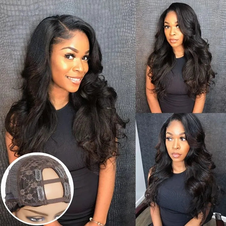 Loose Wave U-Part Human Hair Wig | 10"-28"
