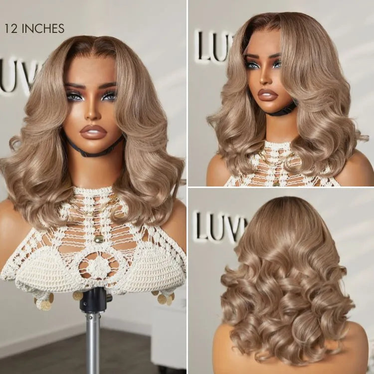 Glueless Loose Wave 5X5 Closure Human Hair Wig - Blonde | 10"-28"