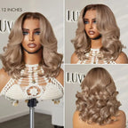 Glueless Loose Wave 5X5 Closure Human Hair Wig - Blonde | 10"-28"