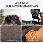 Glueless Straight T-Part Lace Human Hair Wig - Blonde | 10"-28"