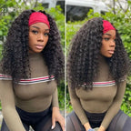 Loose Wave Headband Human Hair Wig | 10"-28"