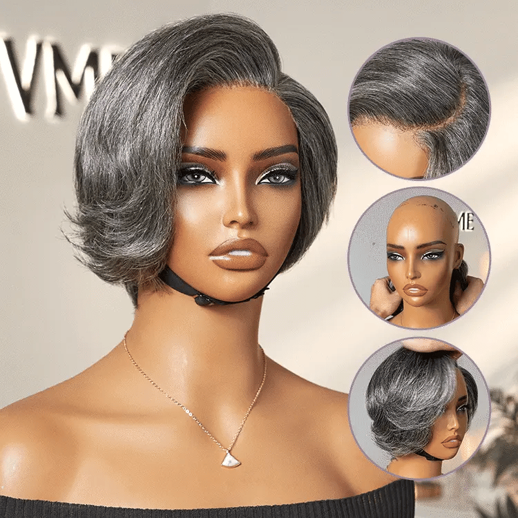 Glueless HD Lace Pixie T-Part Lace Human Hair Wig | 8"-14"