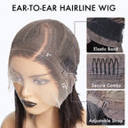 Glueless Bob Human Hair Wig - Highlight | 8"-14"