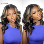 Glueless HD Lace Loose Wave T-Part Lace Human Hair Wig - Red | 10"-28"