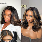Glueless HD Lace Loose Wave T-Part Lace Human Hair Wig - Red | 10"-28"
