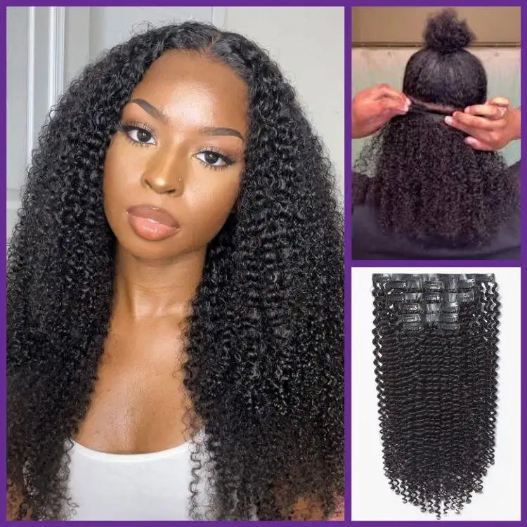 Curly Human Hair Wig | 10"-28"